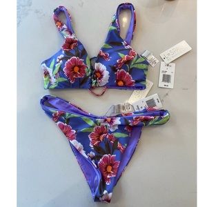 💖💜 NWT L*Space Playa Swim Top & Brazilian Bottom